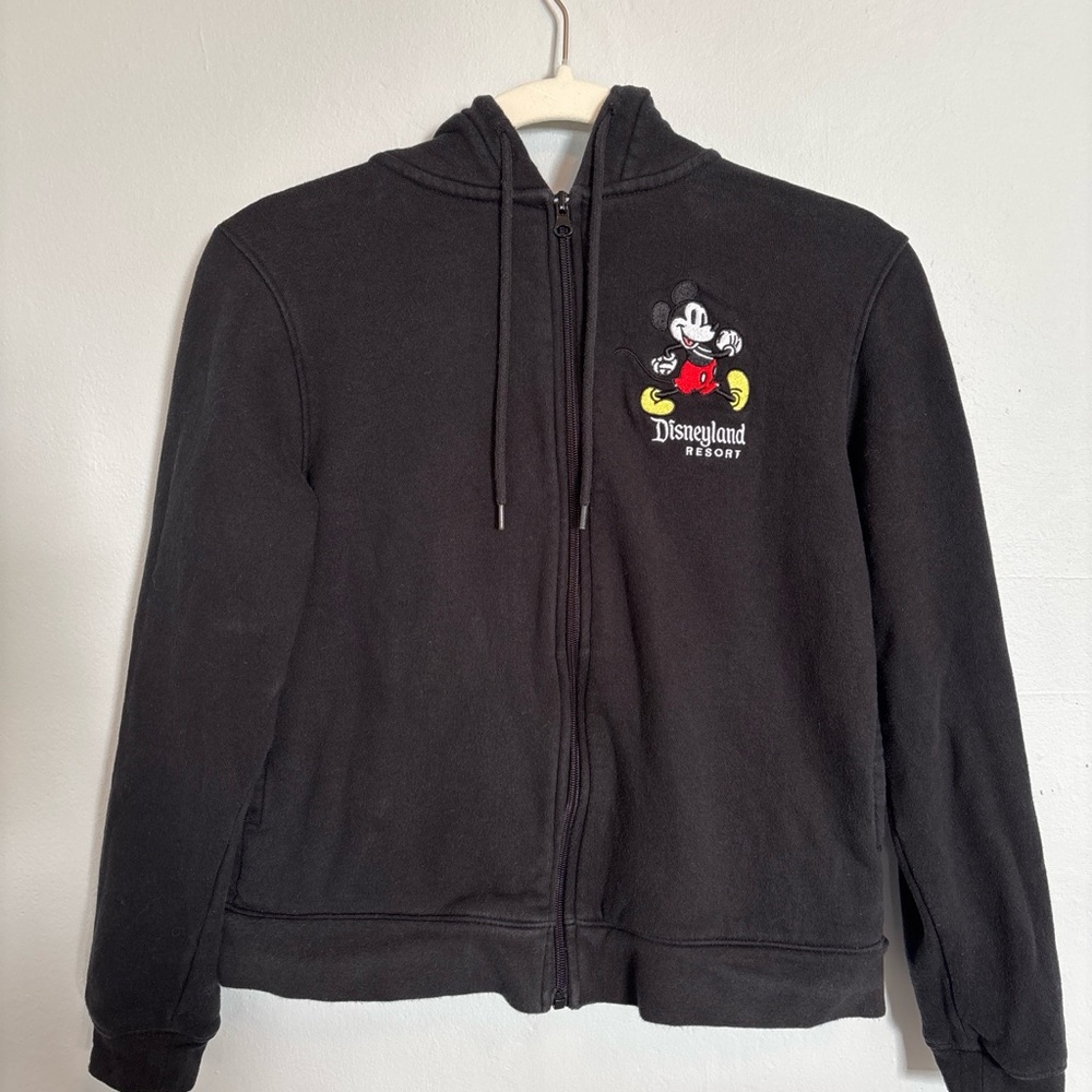 Disneyland Resort Black Zip Hoodie